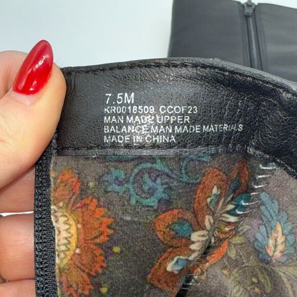 Korks Kyra Platform Ankle Bootie - Black 7.5M - Picture 10 of 10